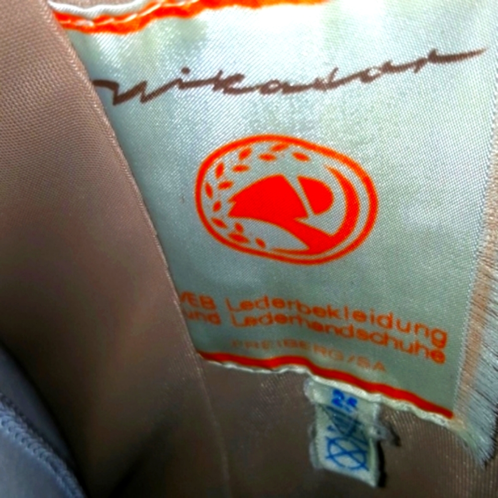 Mikason Vintage Leather Jacket - Picture 3 of 4